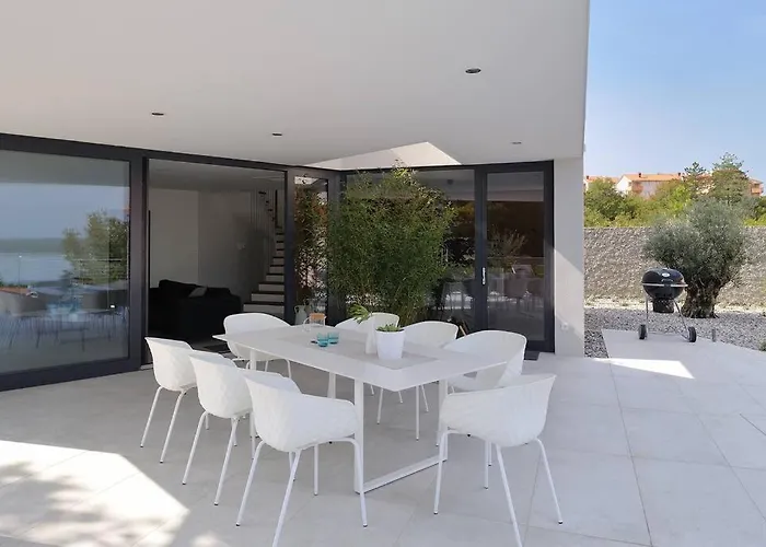 5*modern Seaview With Private Pool Klimno